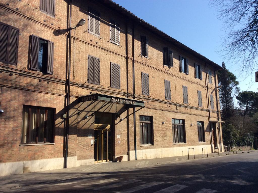 Hotel Moderno Siena Exterior foto